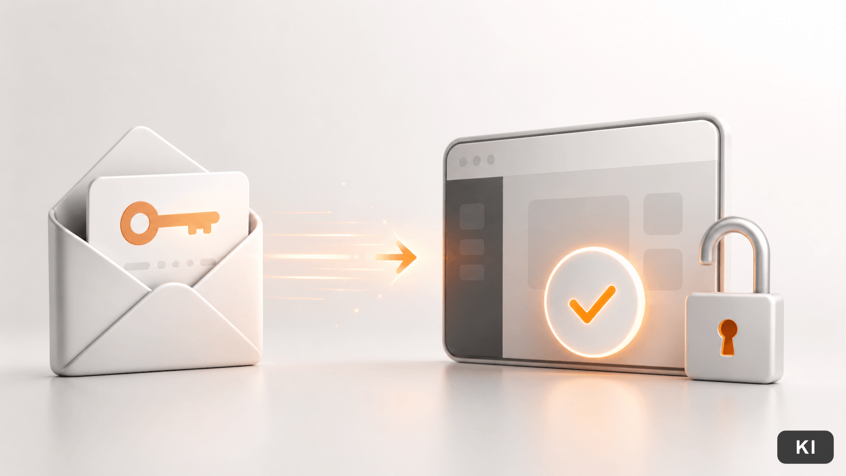 Lizenzschlüssel per E-Mail schaltet die App frei