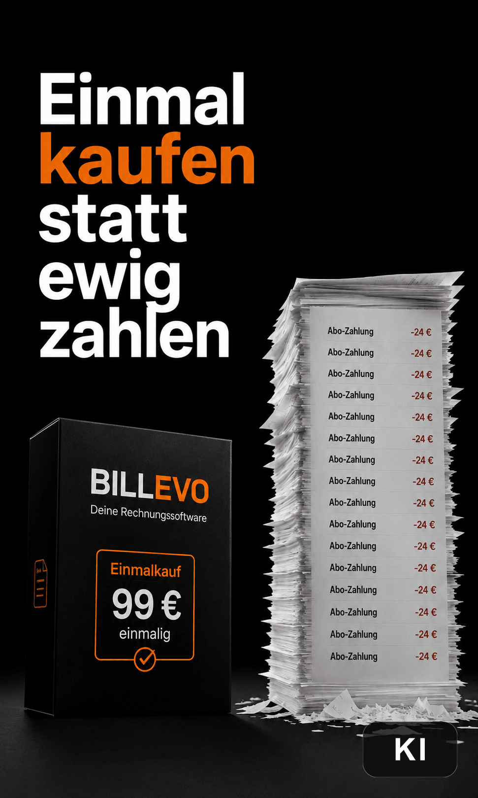Einmal kaufen statt ewig zahlen